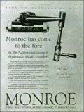 Первые механические амортизаторы Monroe 