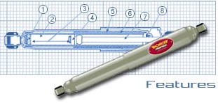 E4373 Амортизатор Vw Фольксваген Bora (1j2)