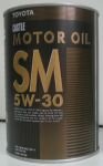 TOYOTA MOTOR OIL IL SAC GF-4 SM 5w-30 (1L)